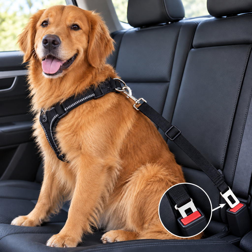 Adjustable Safety Seat Belt for Pet