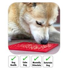 LickiMat Mini Soother Dog Feeder - Pink